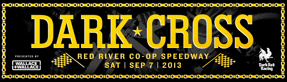 Darkcross Red River Co-op Speedway 2013 banner