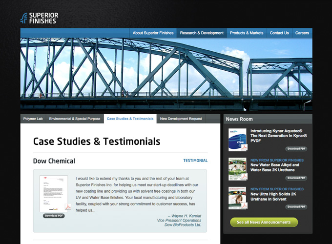 Superior Finishes Inc.