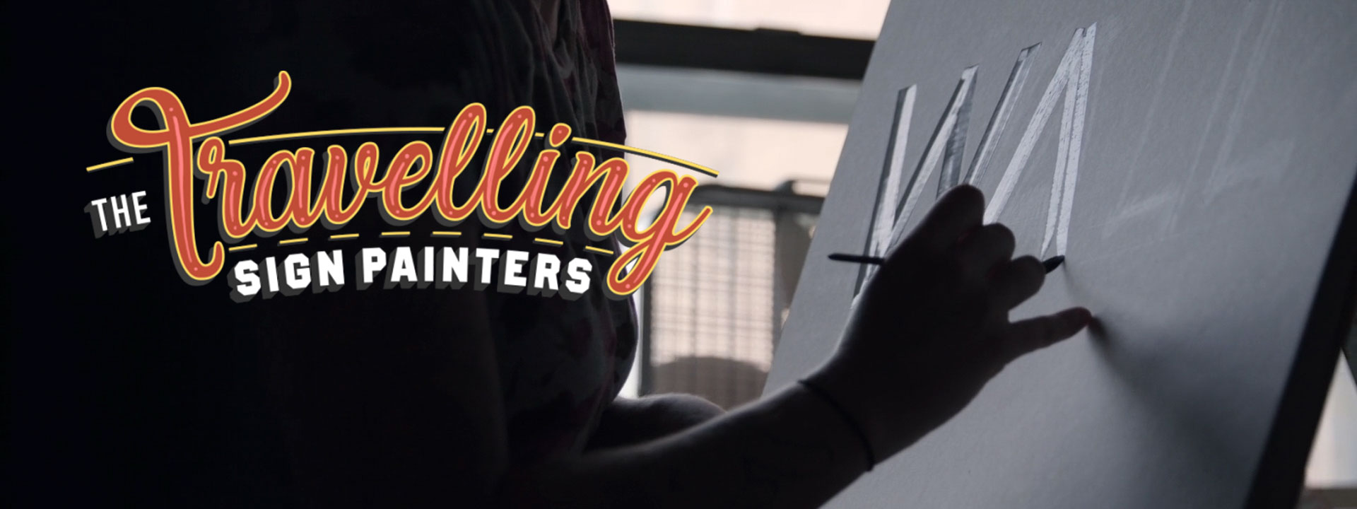 title graphic for Travelling Sign Painters